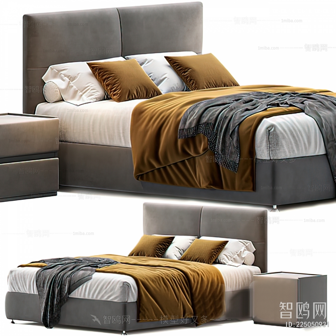 Modern Double Bed