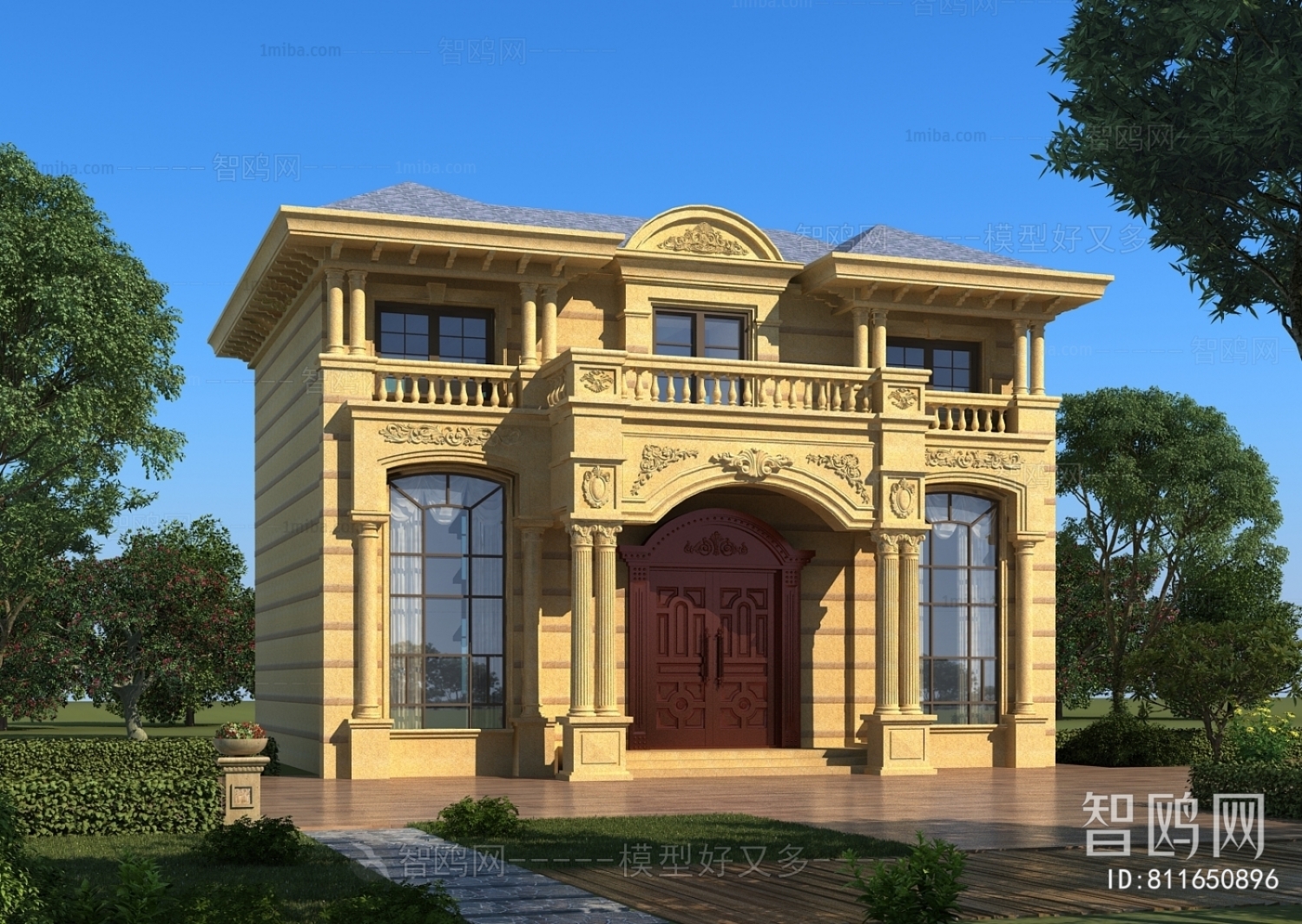 European Style Villa Appearance