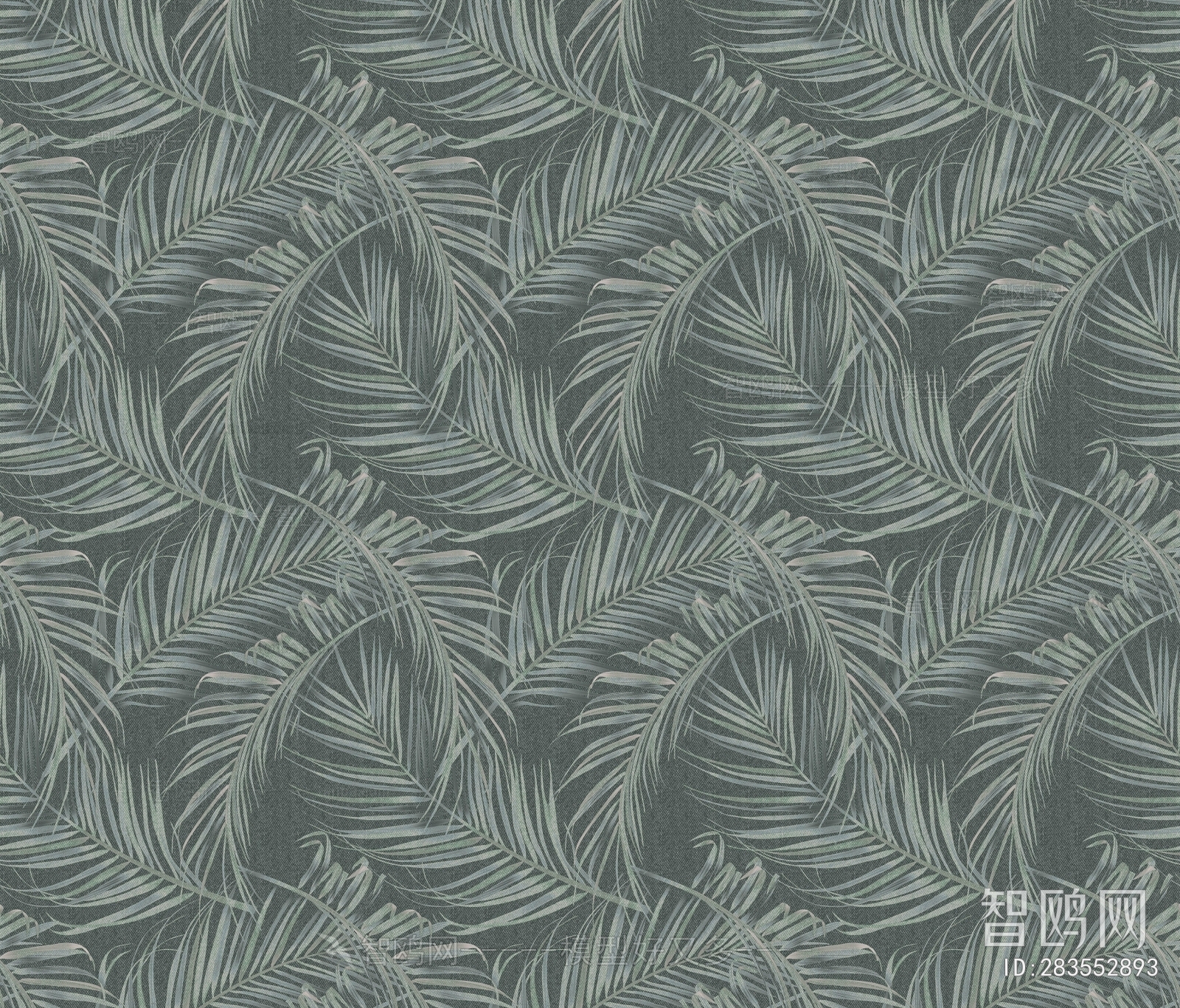 Animal And Plant Pattern Wallpaper