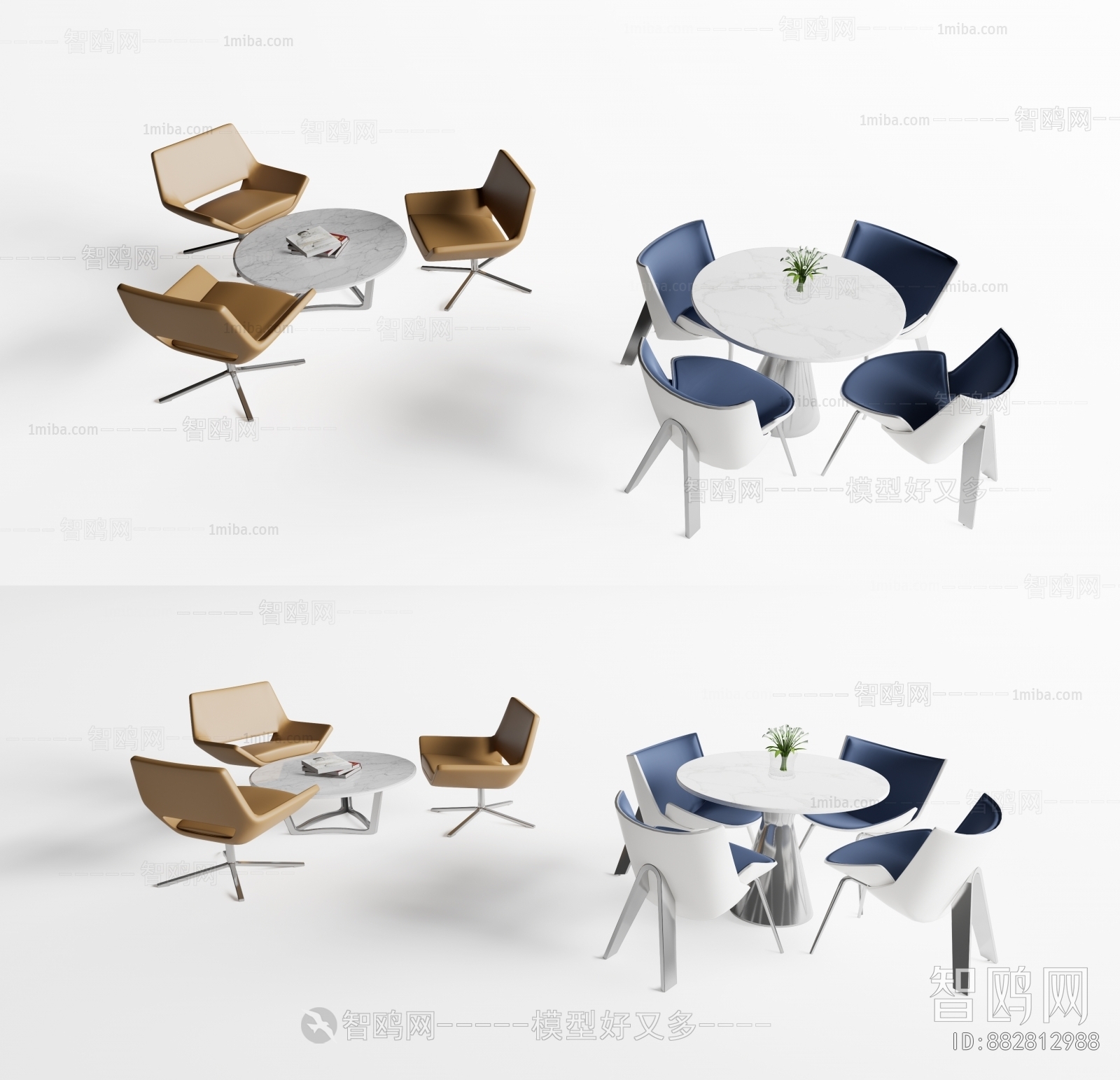 Modern Leisure Table And Chair