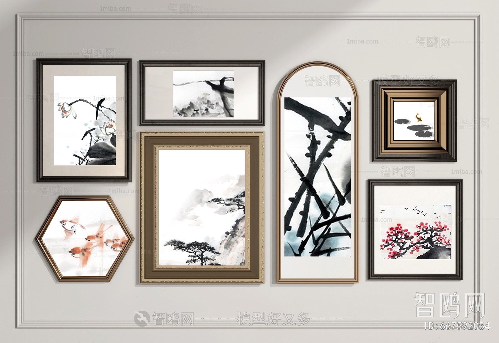 New Chinese Style Painting