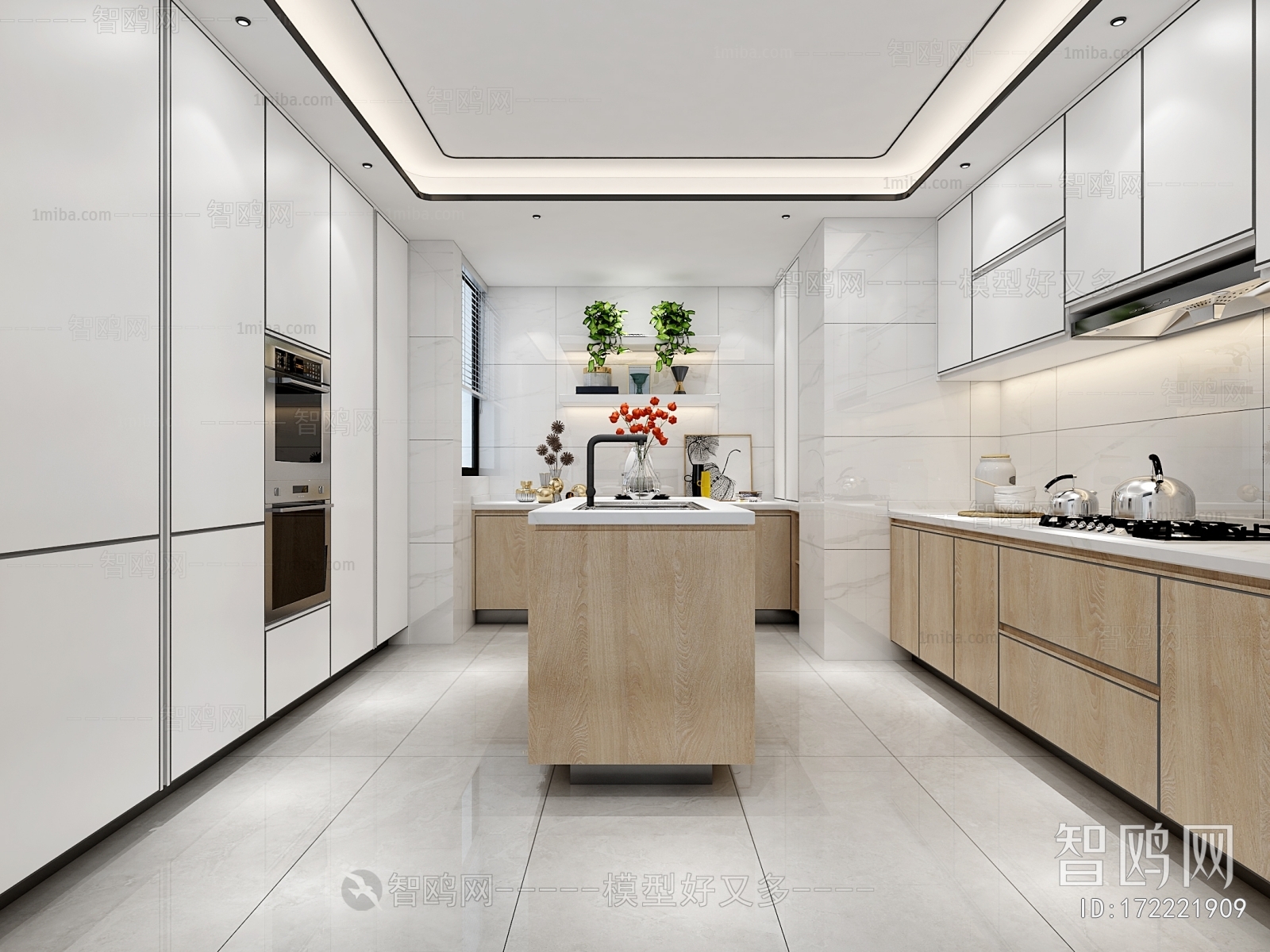 Modern Open Kitchen