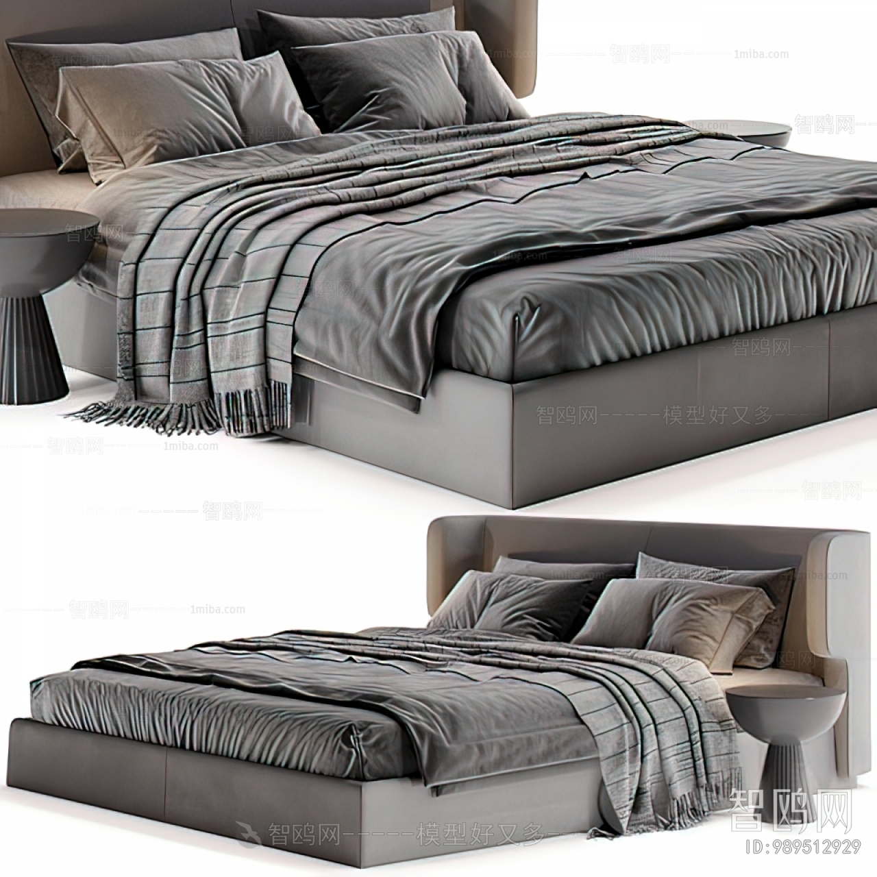 Modern Double Bed