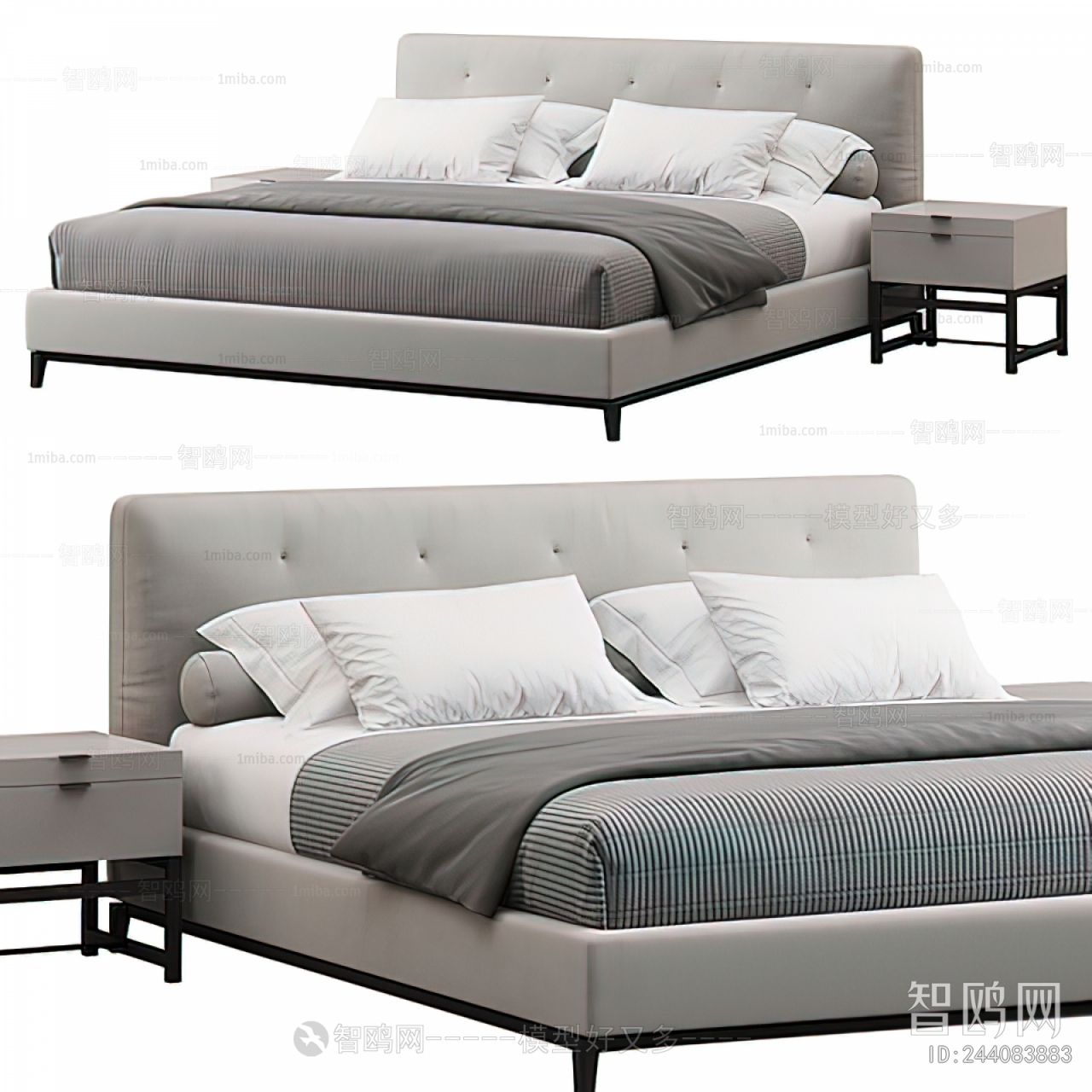 Modern Double Bed