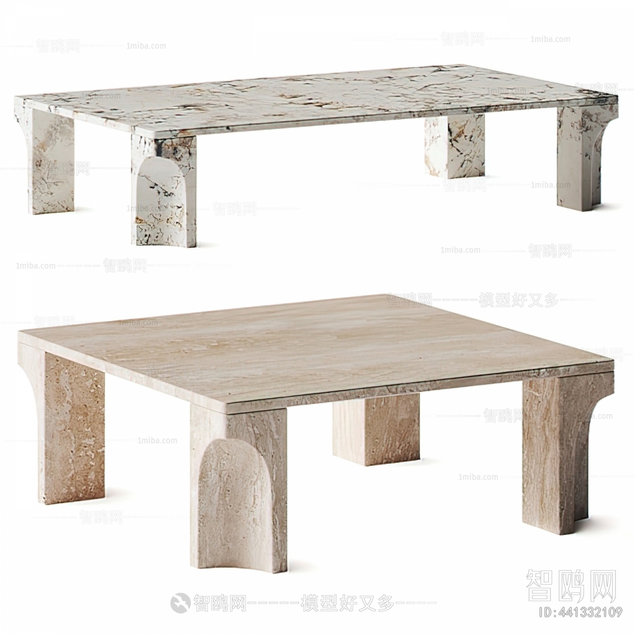 Wabi-sabi Style Coffee Table