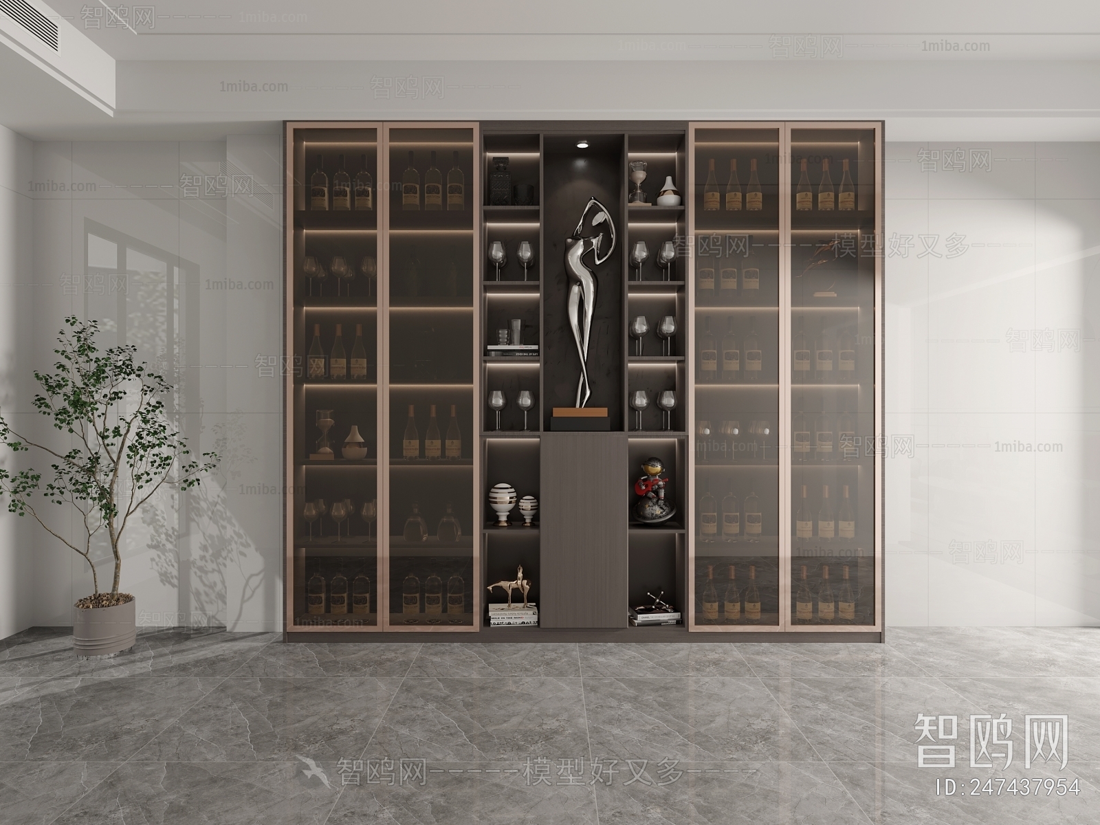 Modern Wine Cabinet