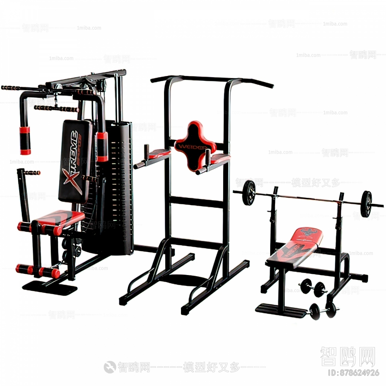 Modern Fitness Equipment