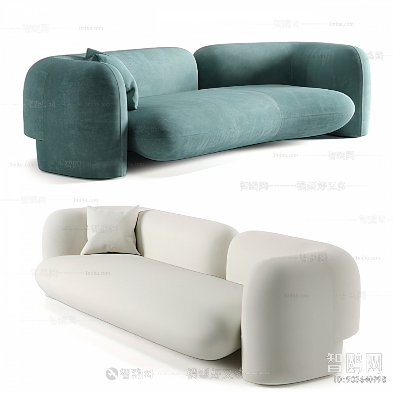 Modern Multi Person Sofa