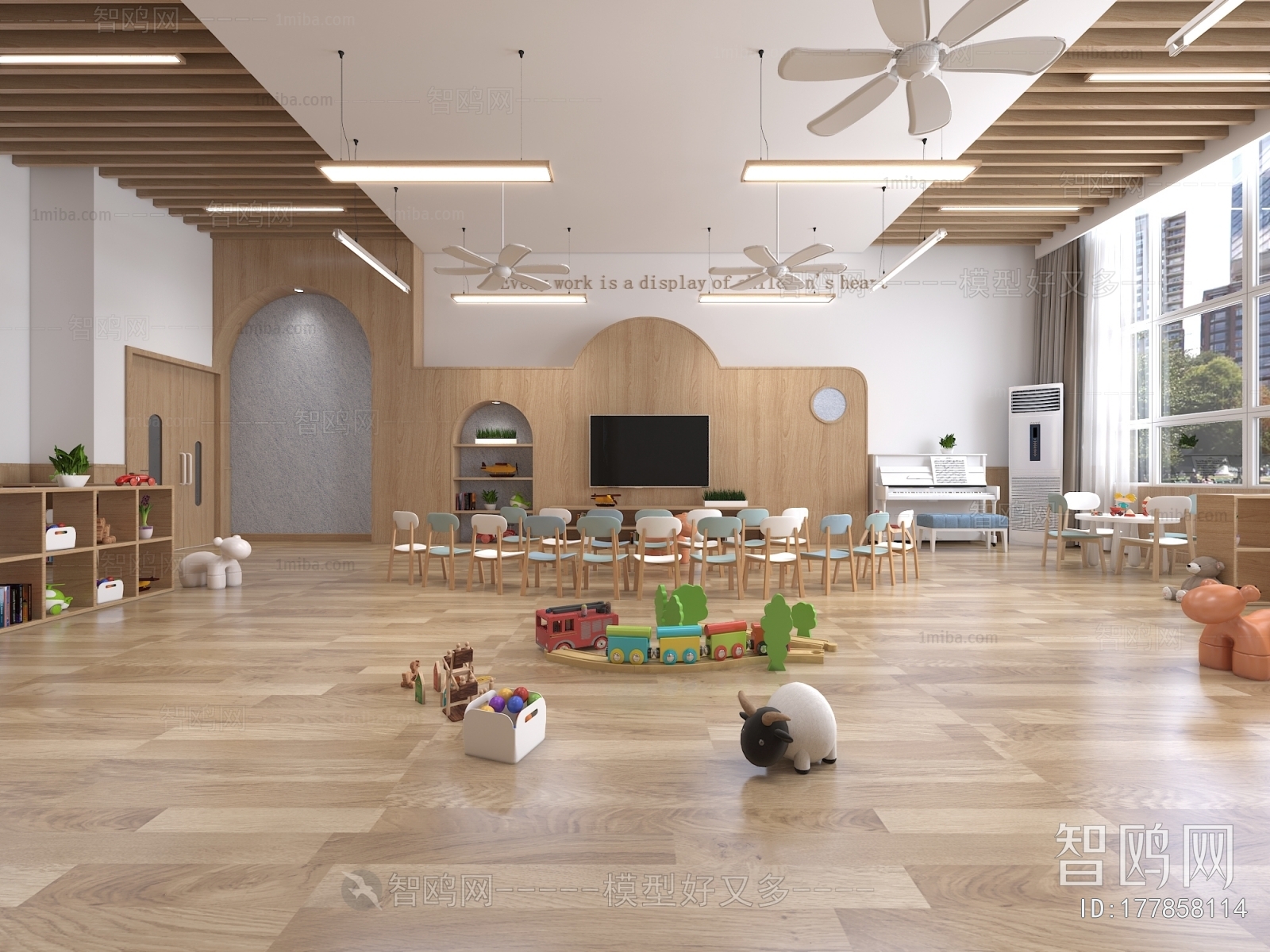 Modern Children's Playroom