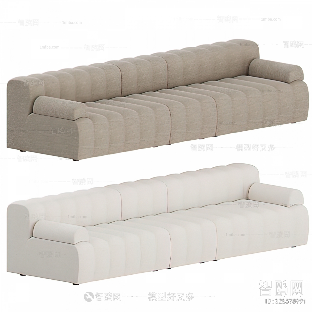 Modern Multi Person Sofa