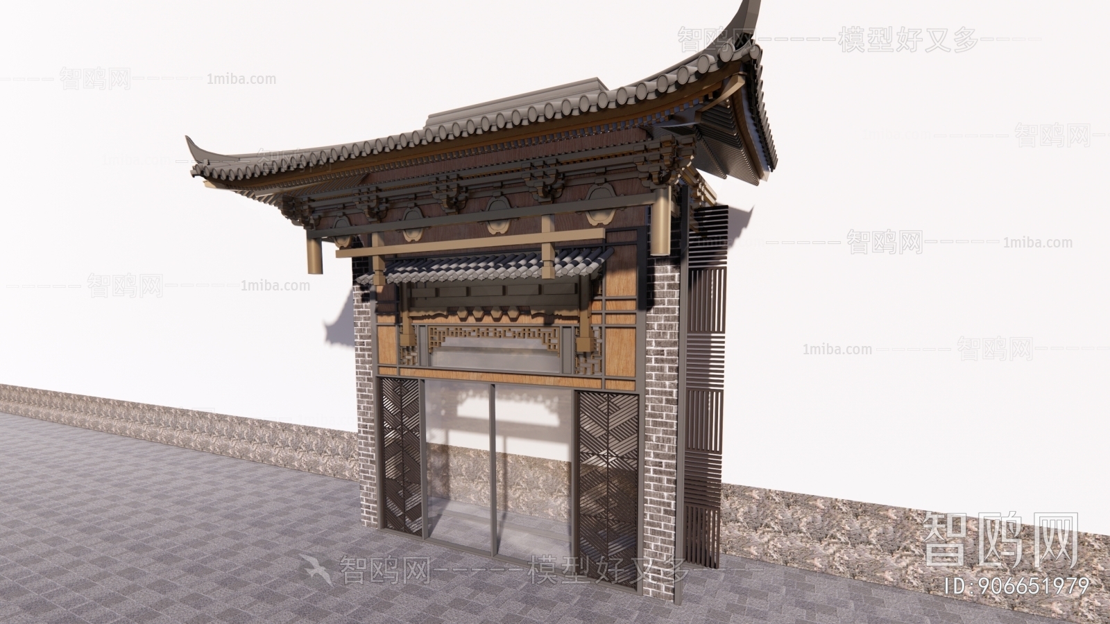 Chinese Style Building Component