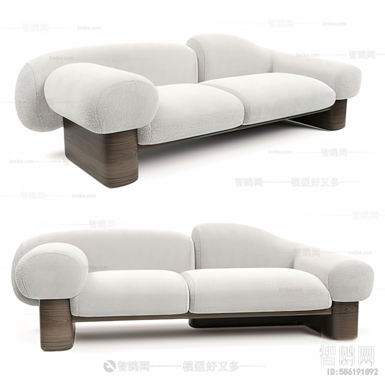 Modern Multi Person Sofa