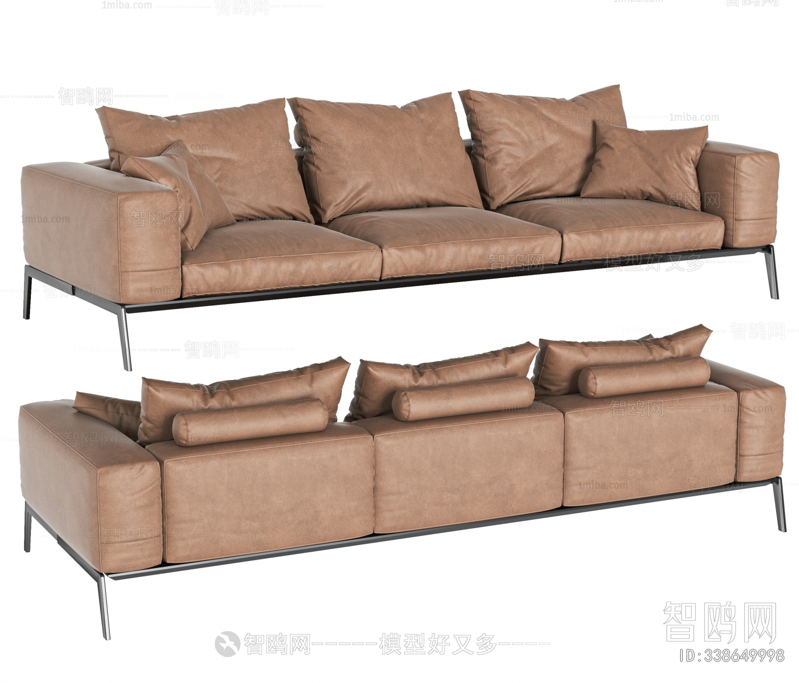 Modern Three-seat Sofa