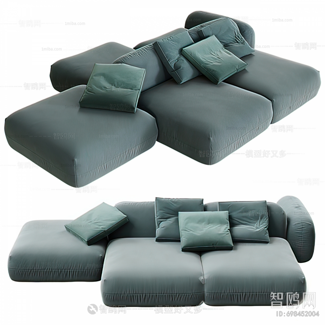 Modern Multi Person Sofa