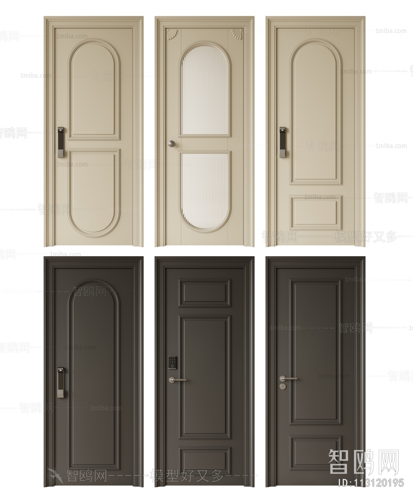 French Style Entrance Door