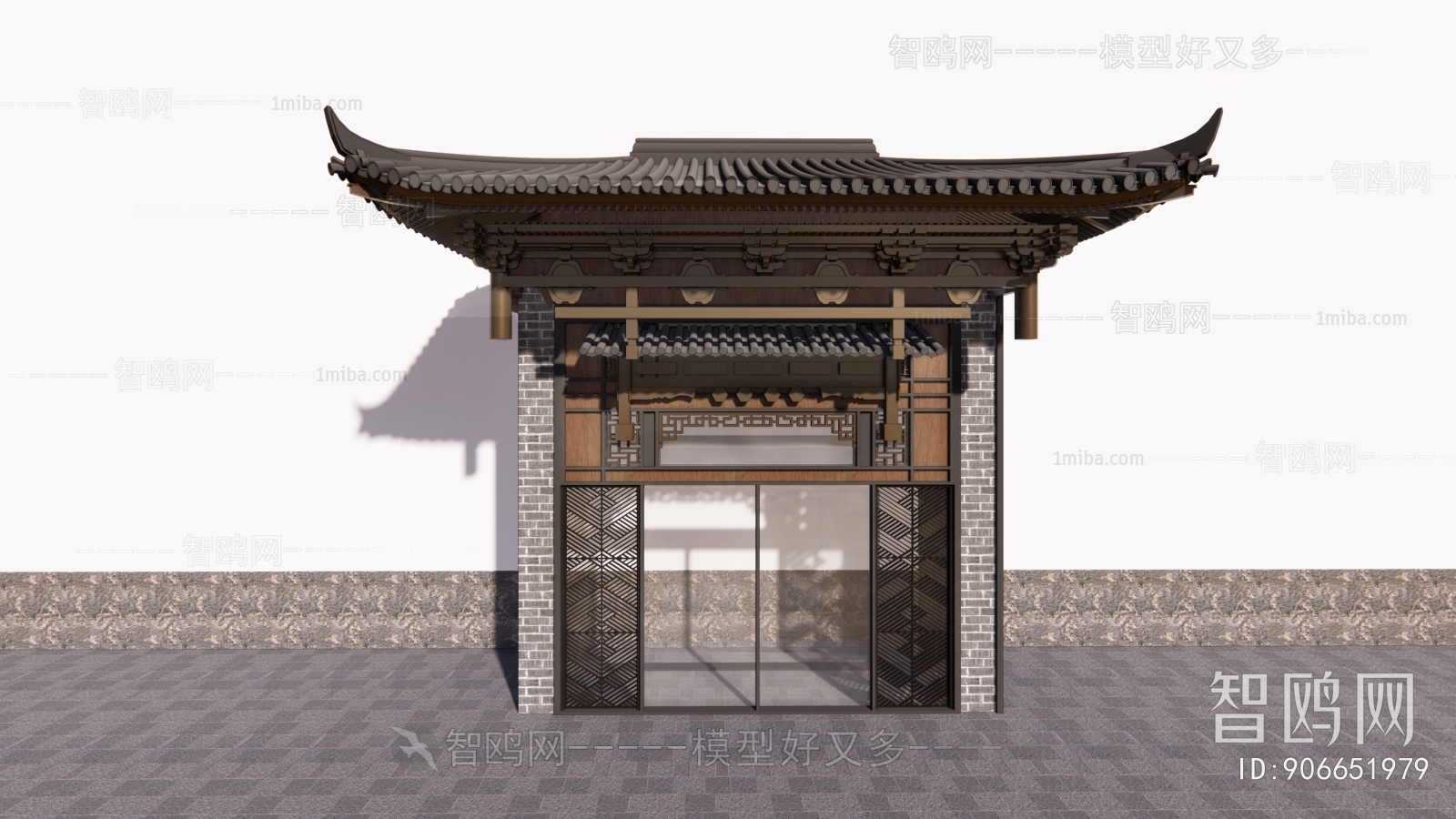 Chinese Style Building Component