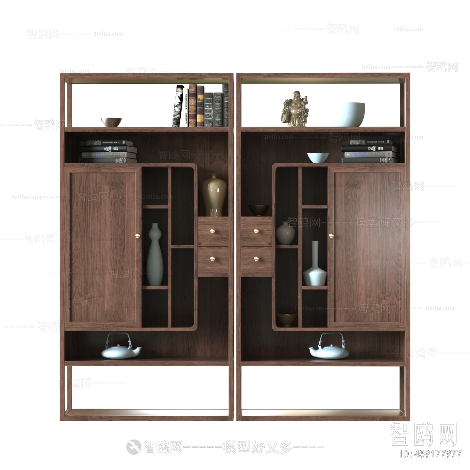 New Chinese Style Decorative Cabinet