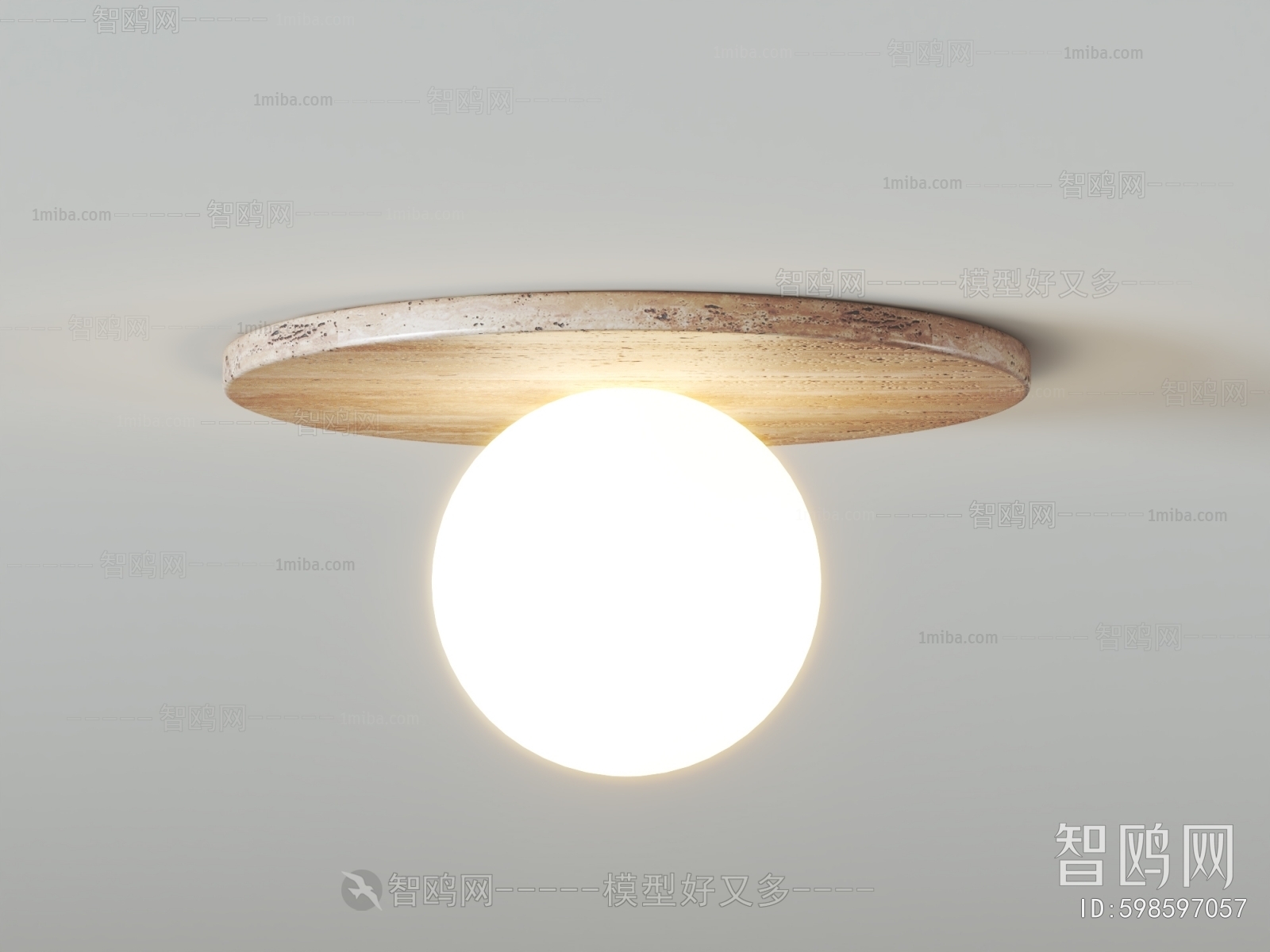 Wabi-sabi Style Ceiling Ceiling Lamp