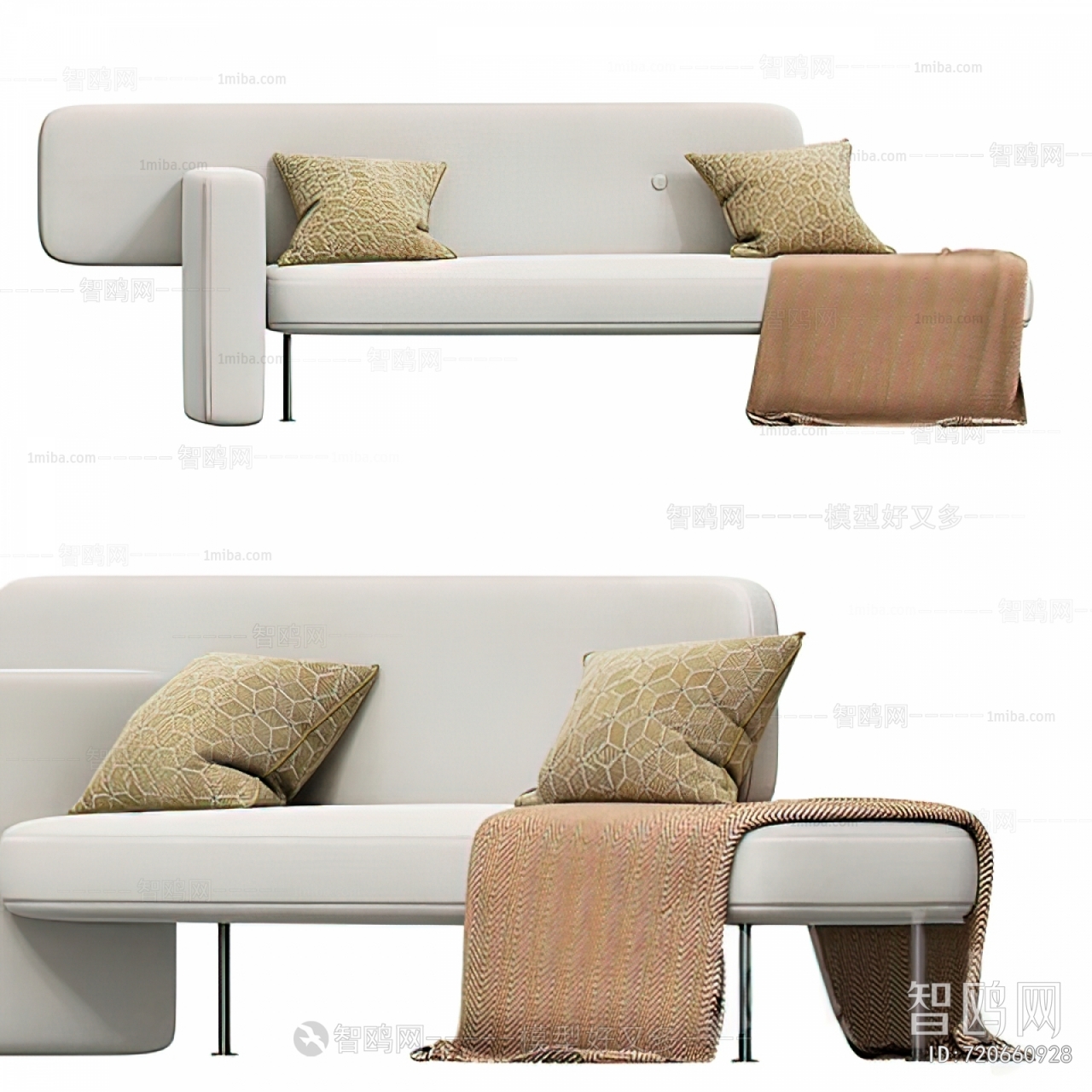 Modern Multi Person Sofa