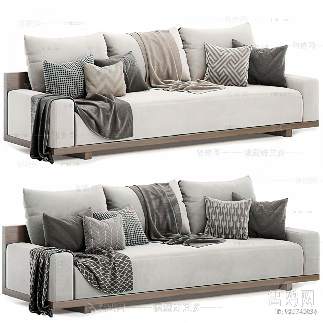 Modern Multi Person Sofa