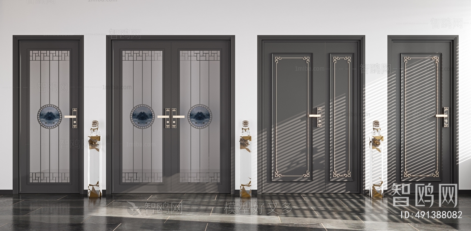 New Chinese Style Door