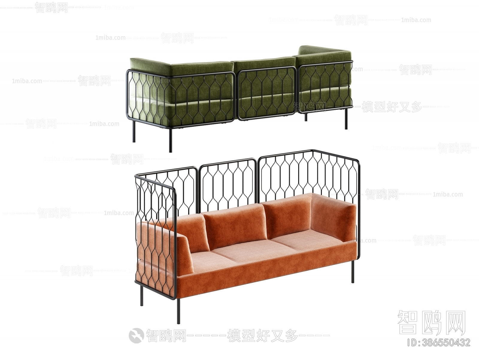 Modern Three-seat Sofa