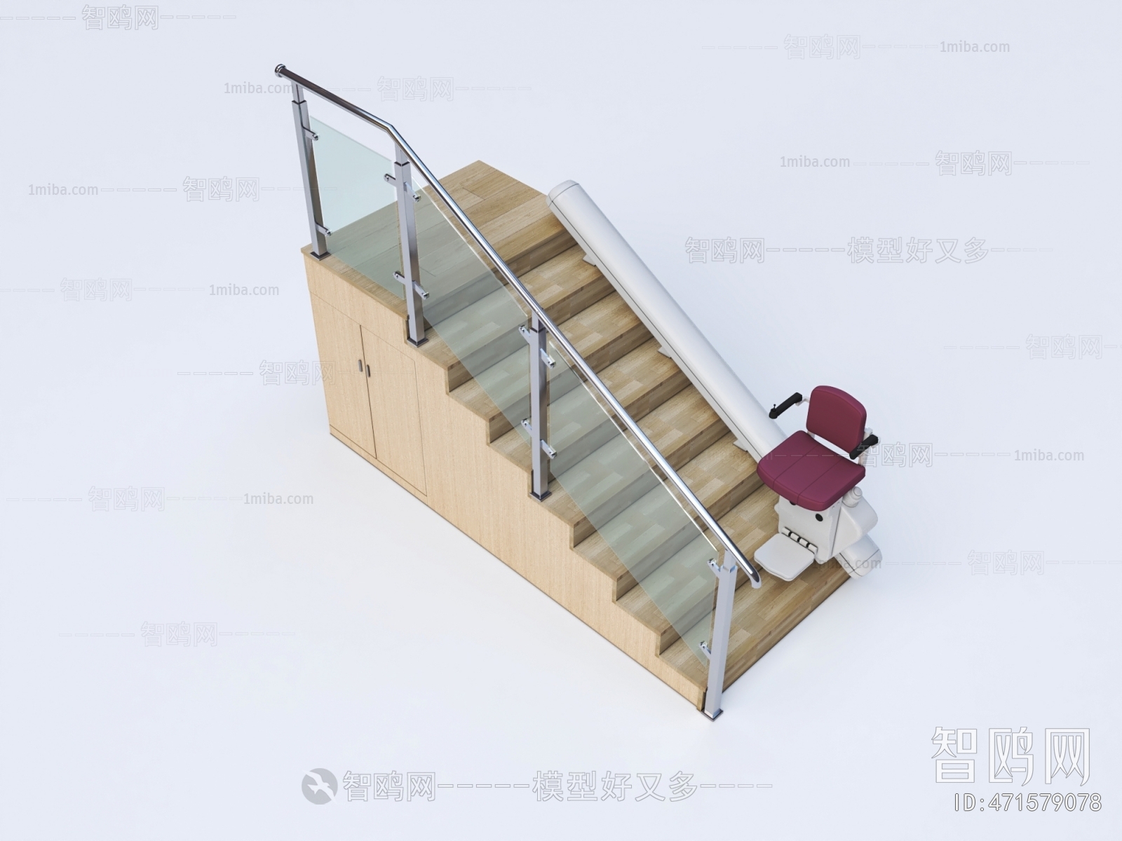 Modern Stair Balustrade/elevator