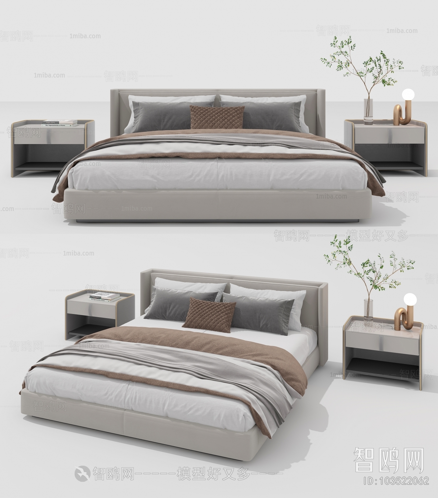 Modern Double Bed