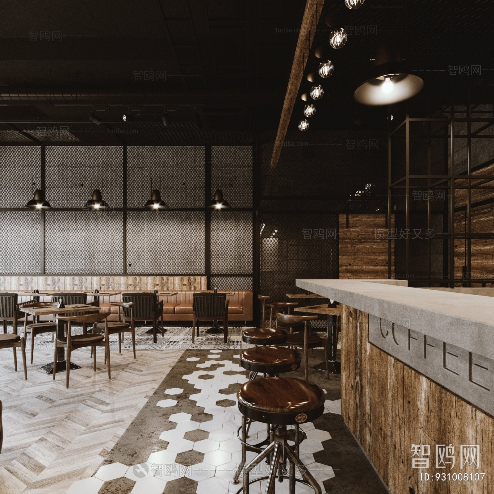 Industrial Style Cafe