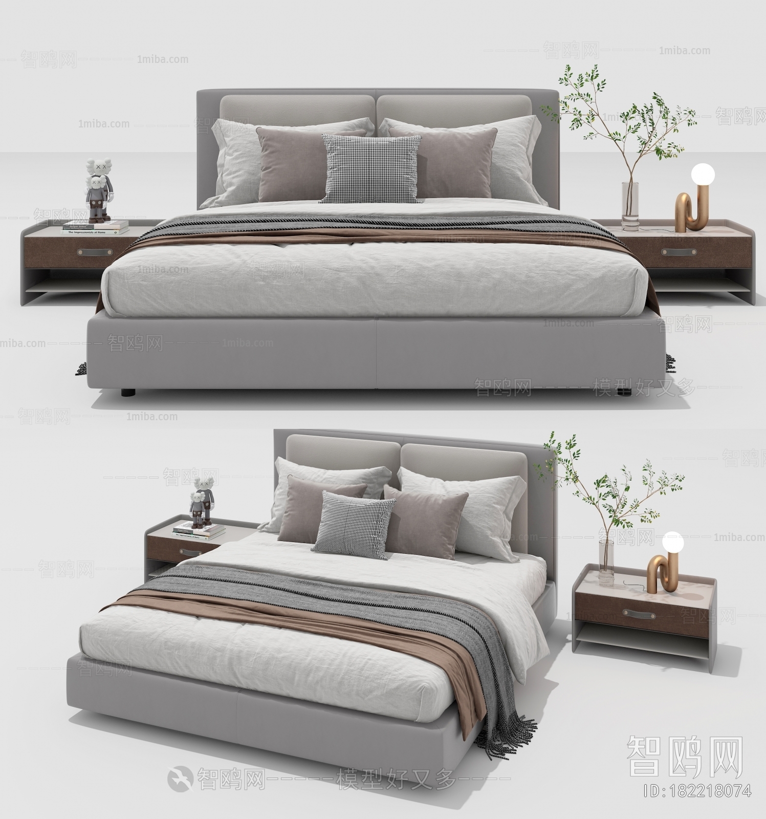 Modern Double Bed