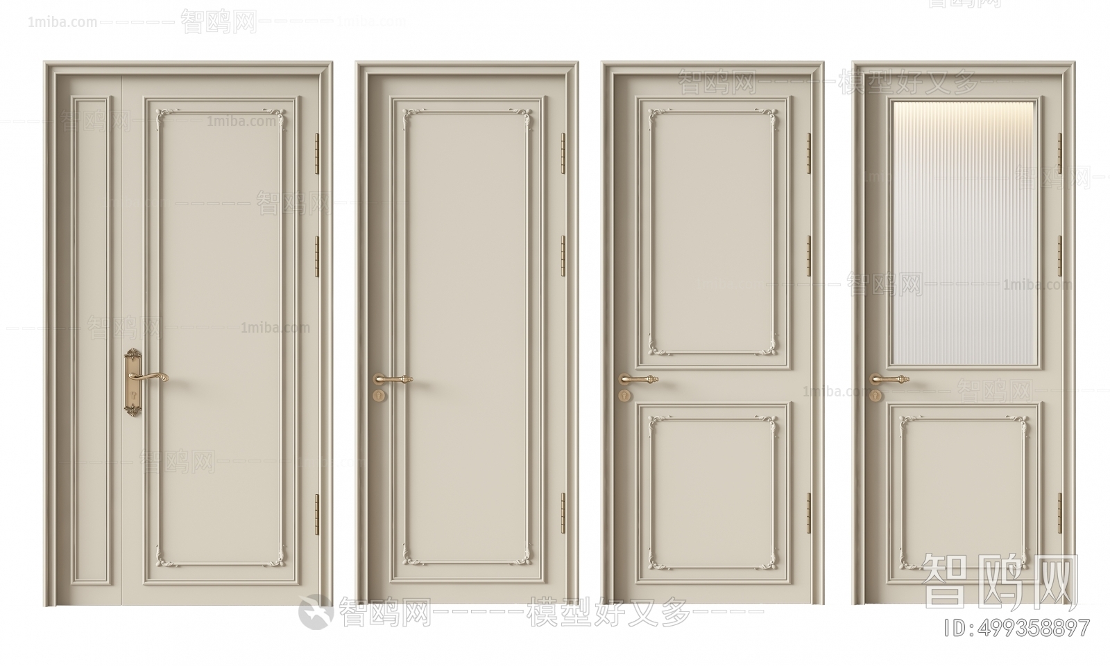 French Style Single Door