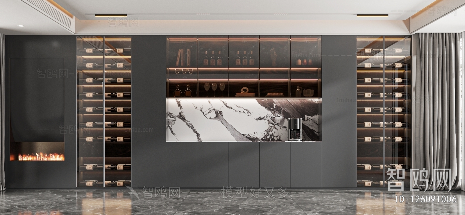 Modern Wine Cabinet