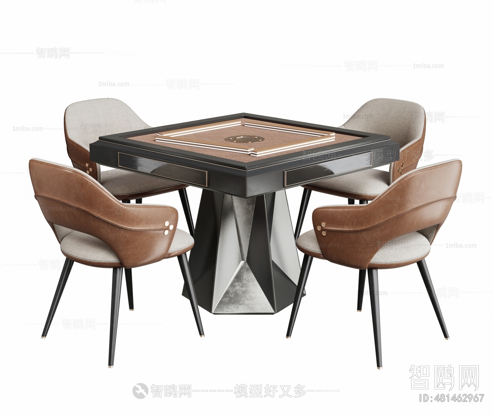 Modern Mahjong Tables And Chairs