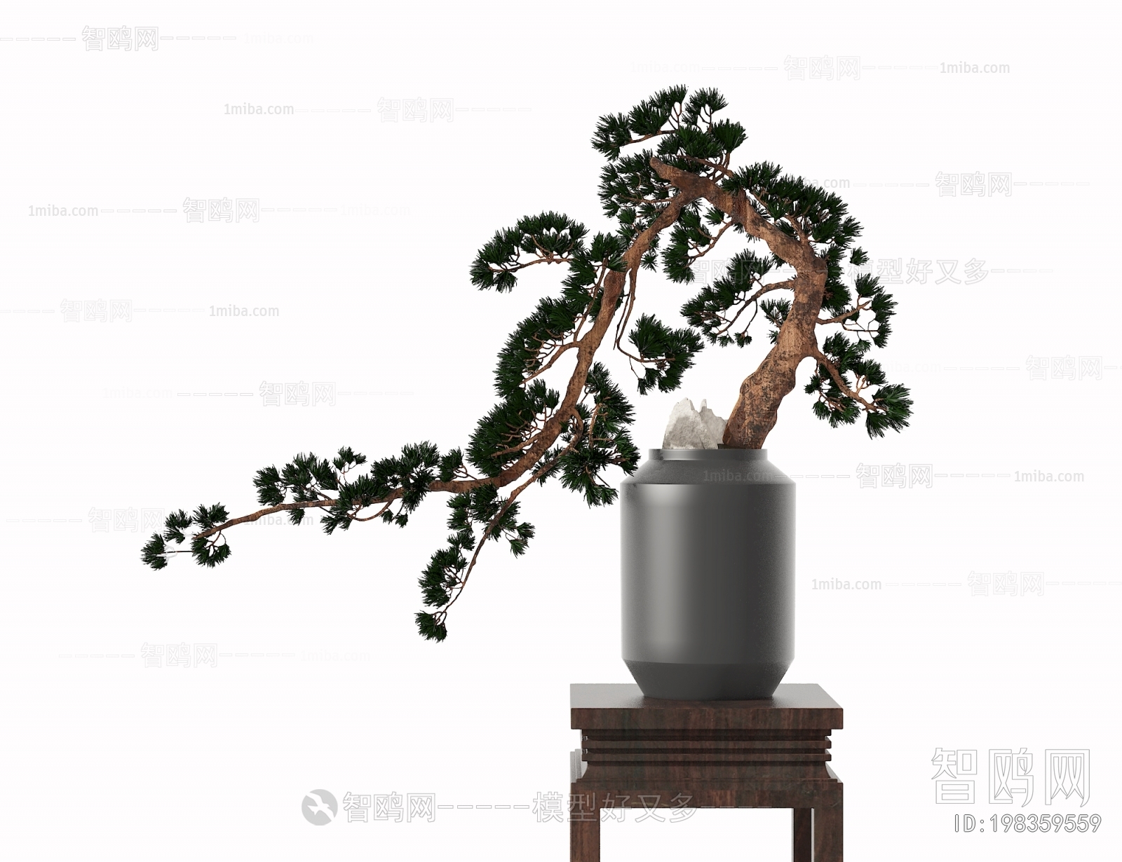 New Chinese Style Bonsai