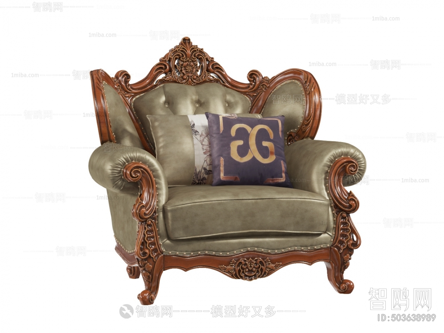 European Style Single Sofa