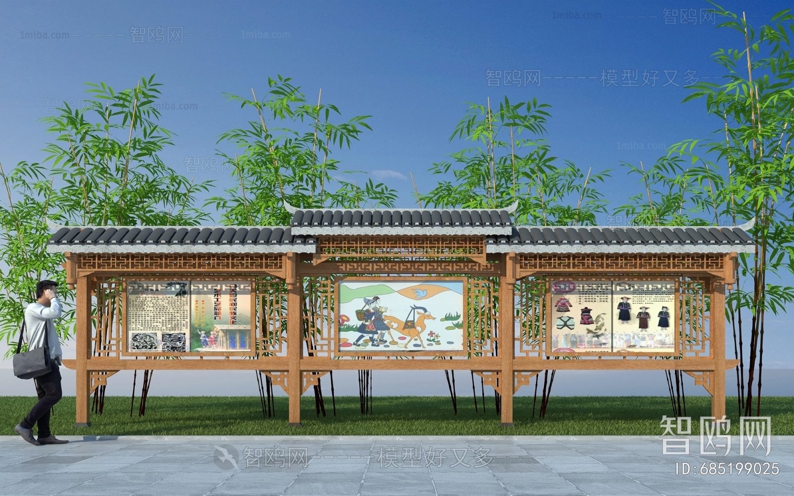 New Chinese Style Building Component