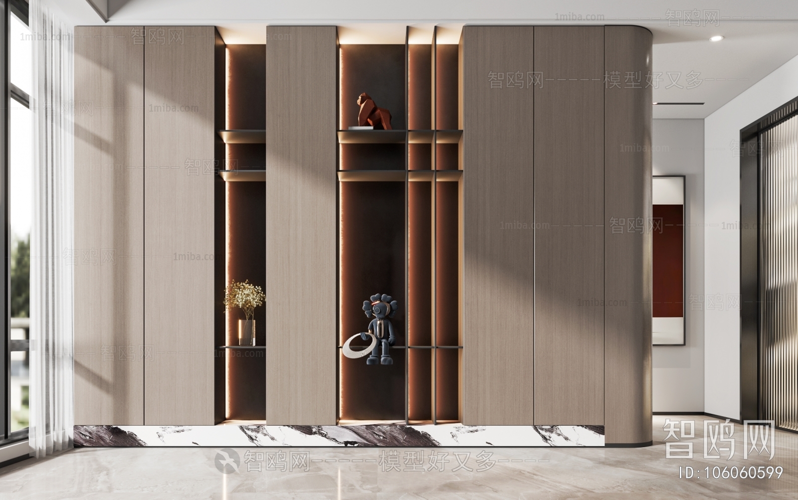 Modern Decorative Cabinet