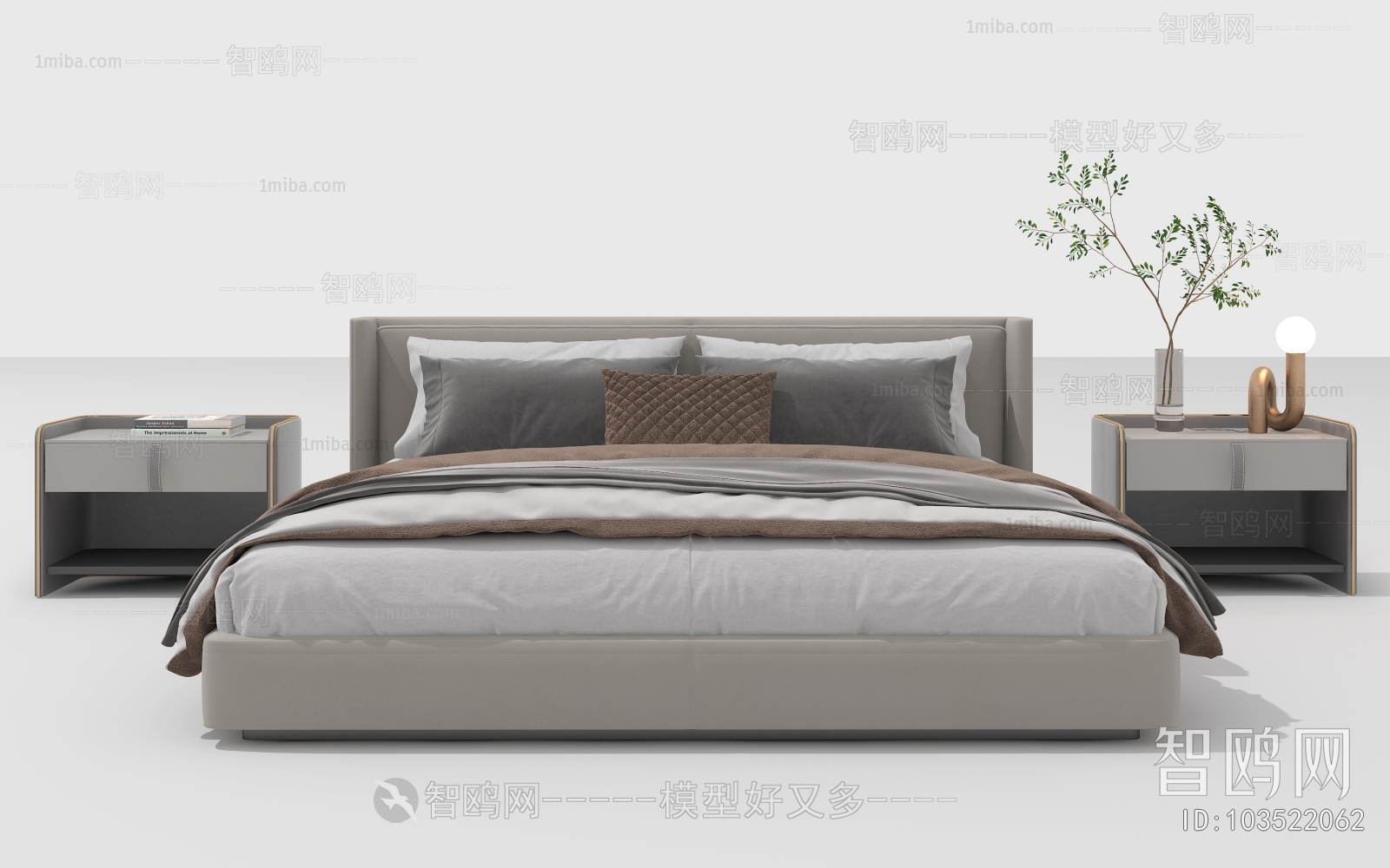 Modern Double Bed