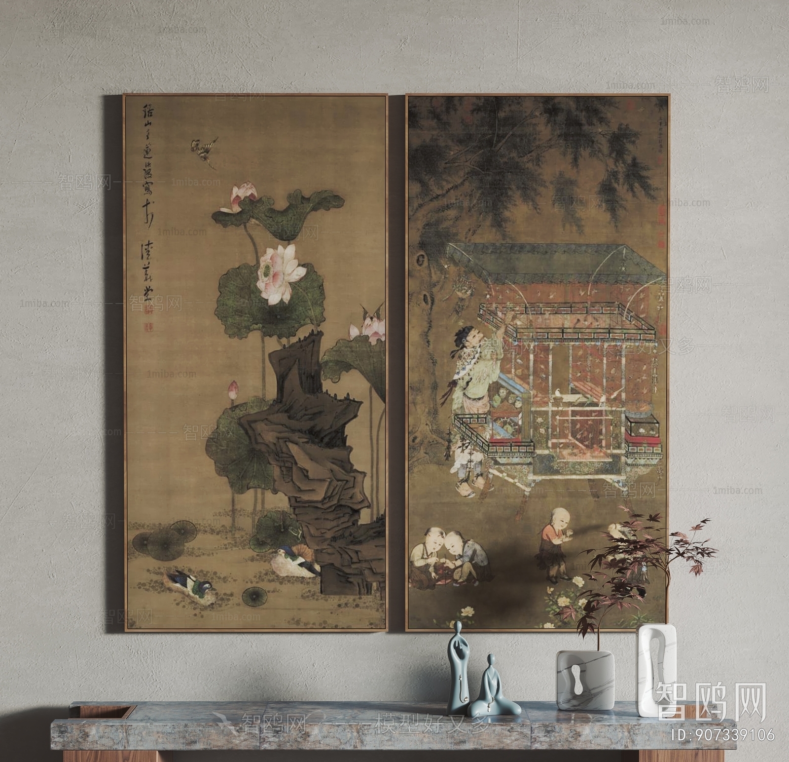 New Chinese Style Painting