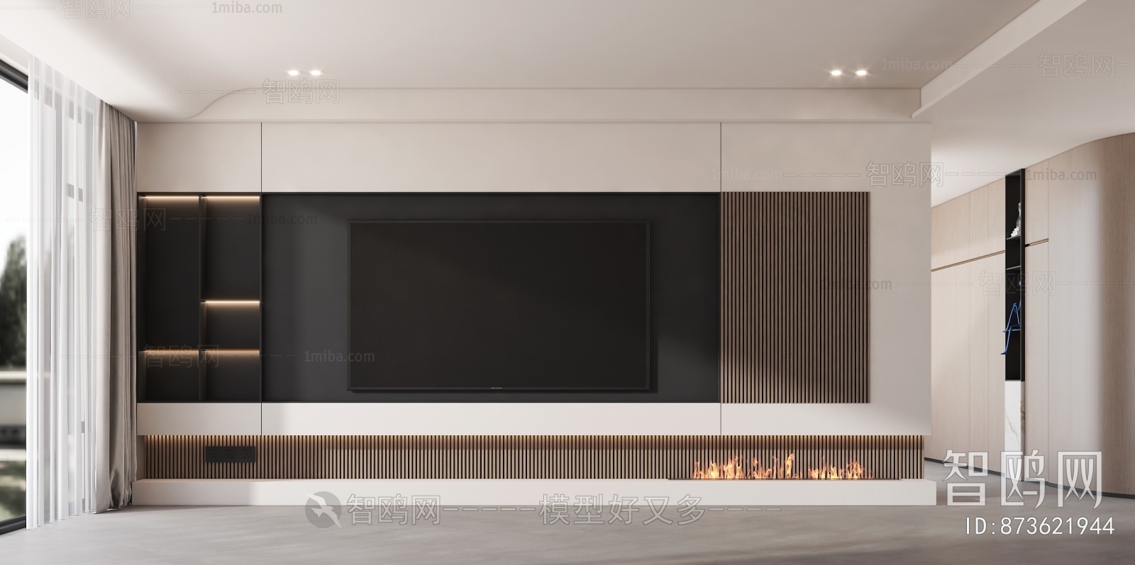 Modern TV Wall