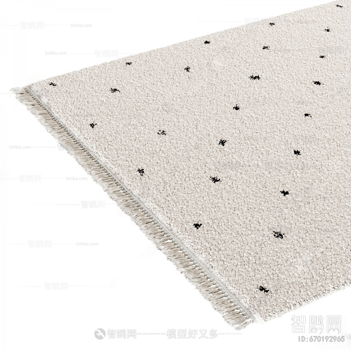 现代流苏地毯