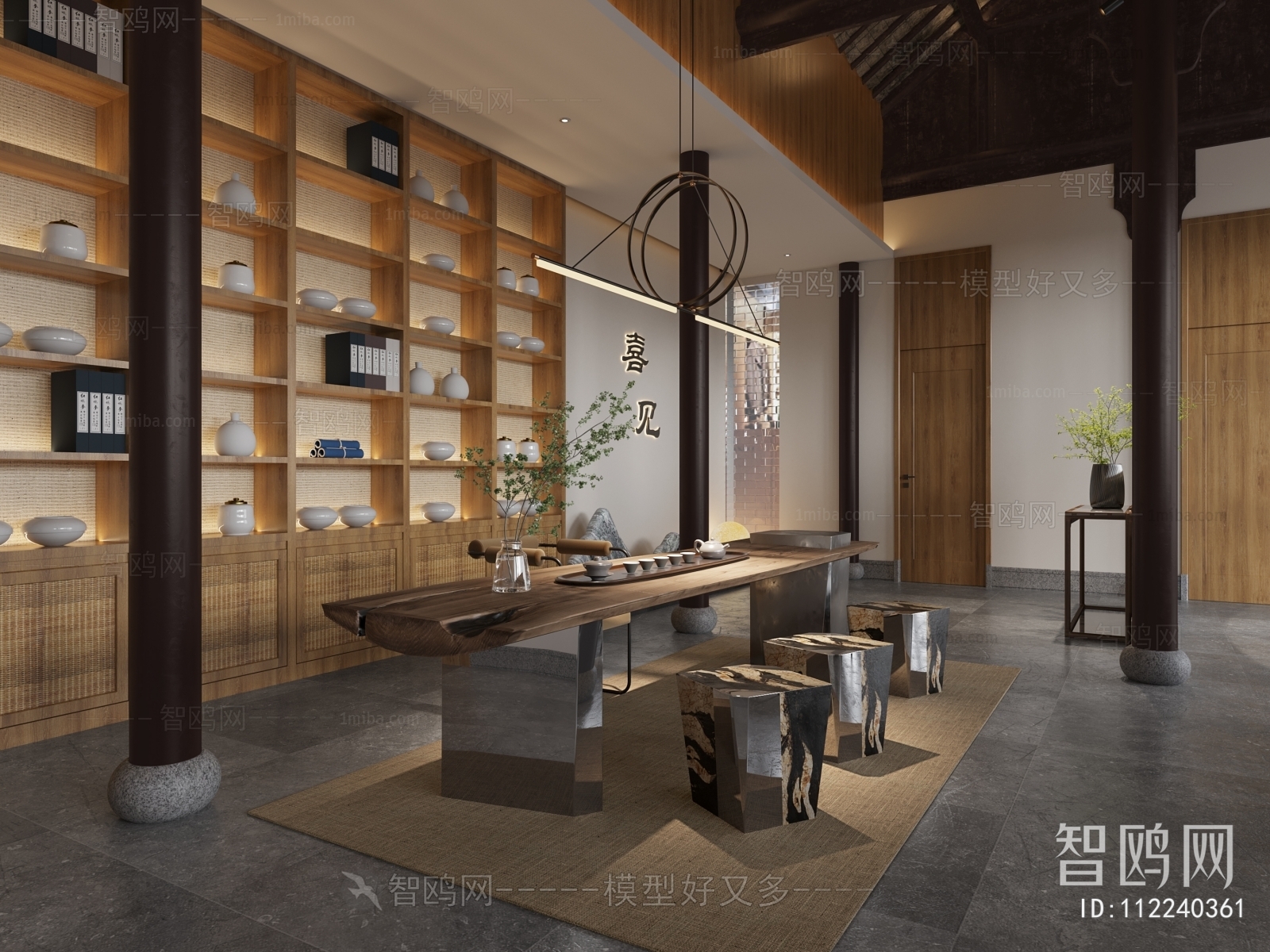 New Chinese Style Teahouse Tea House