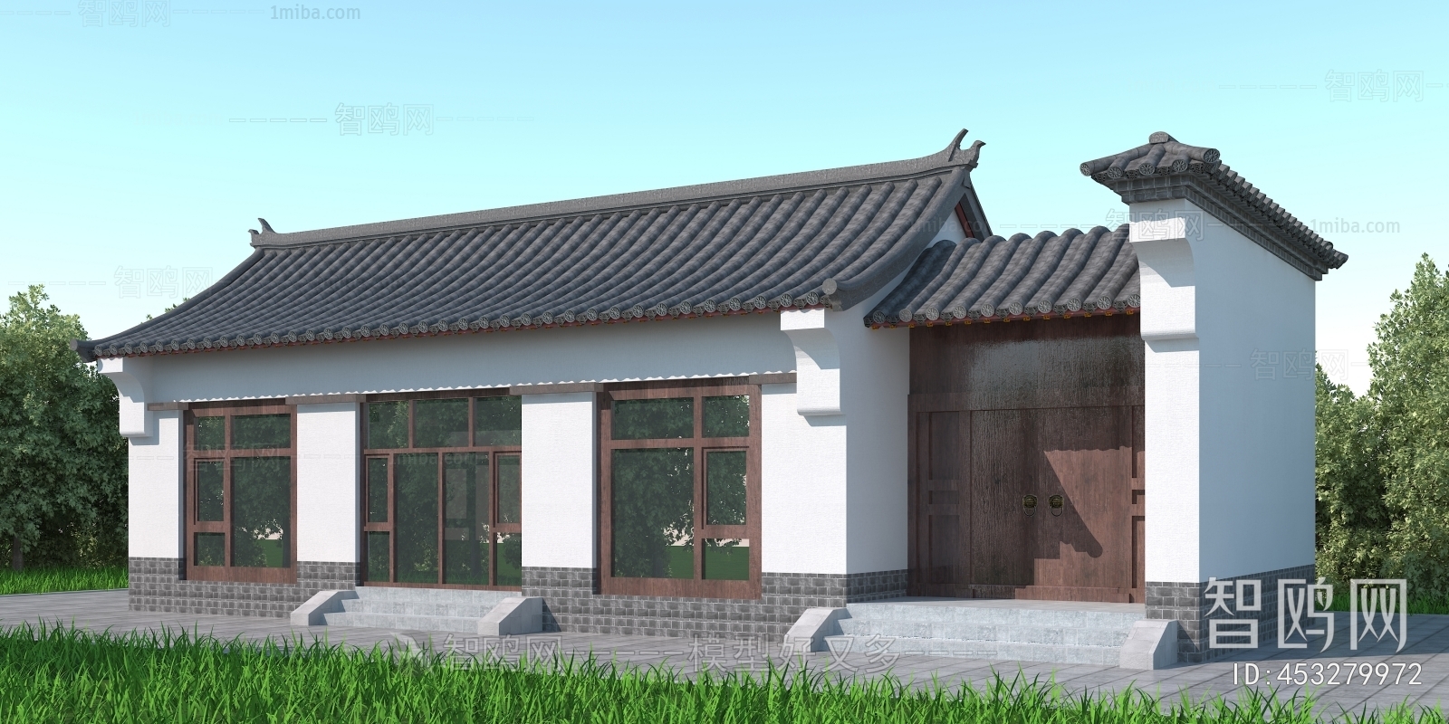 Chinese Style Building Appearance