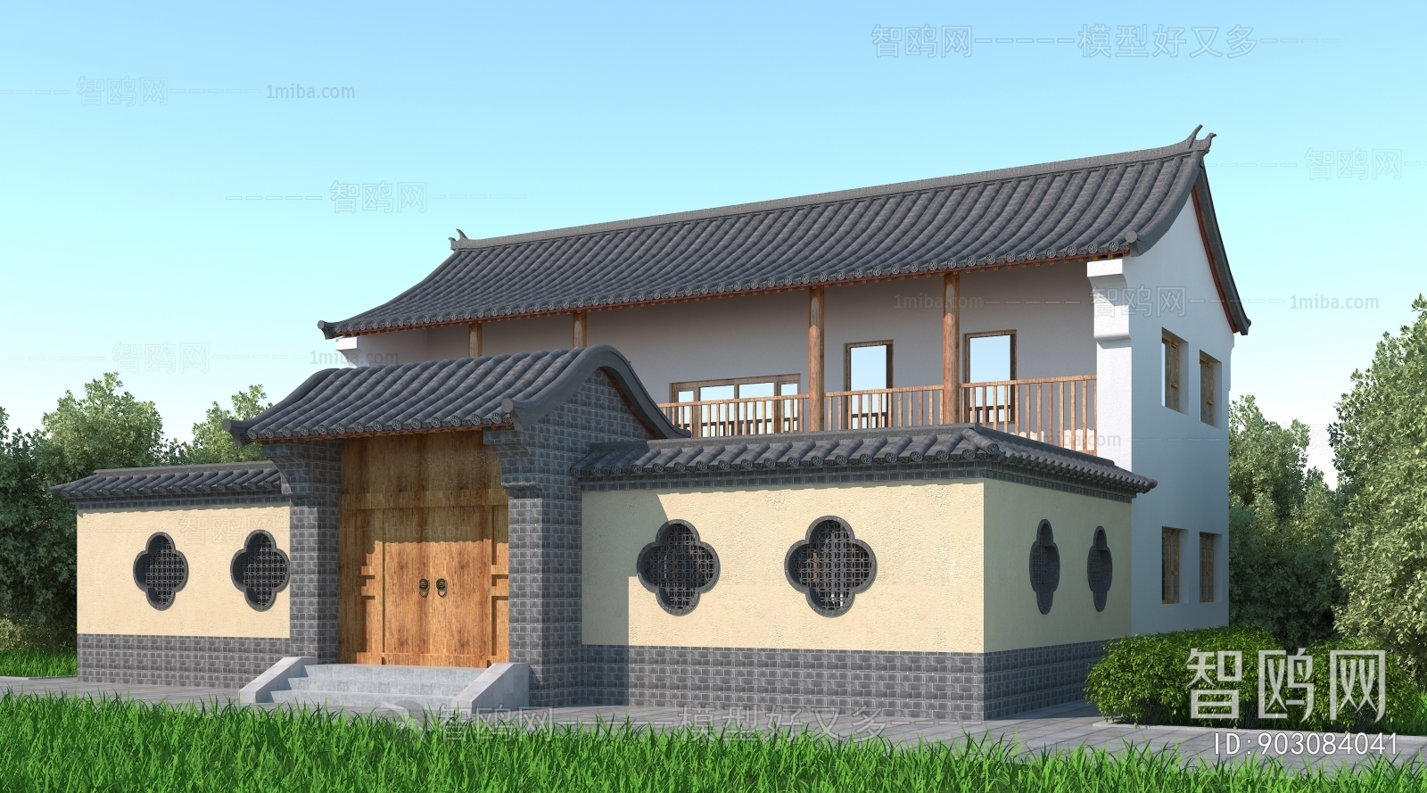 Chinese Style Building Appearance