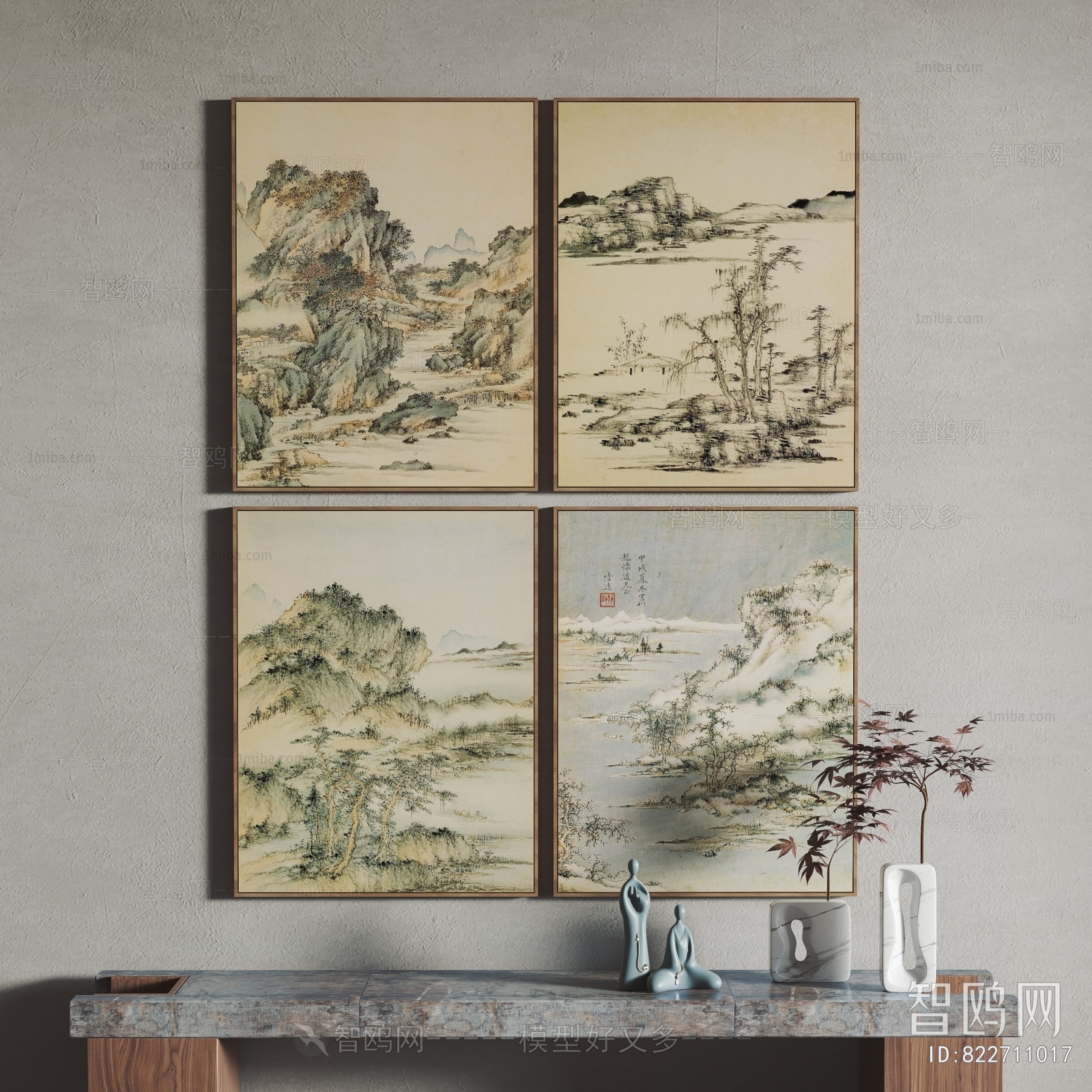 New Chinese Style Painting