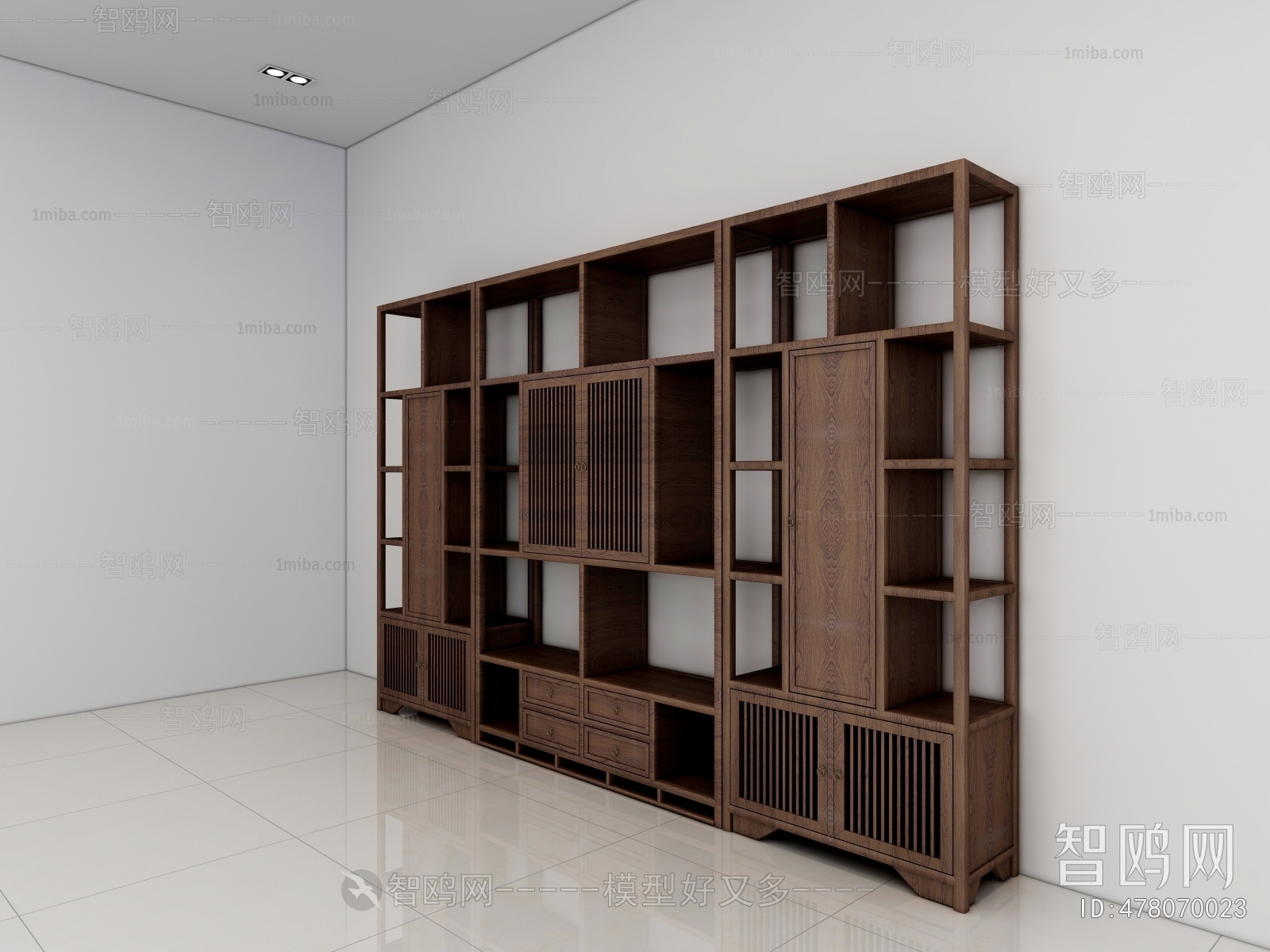 New Chinese Style Bookcase