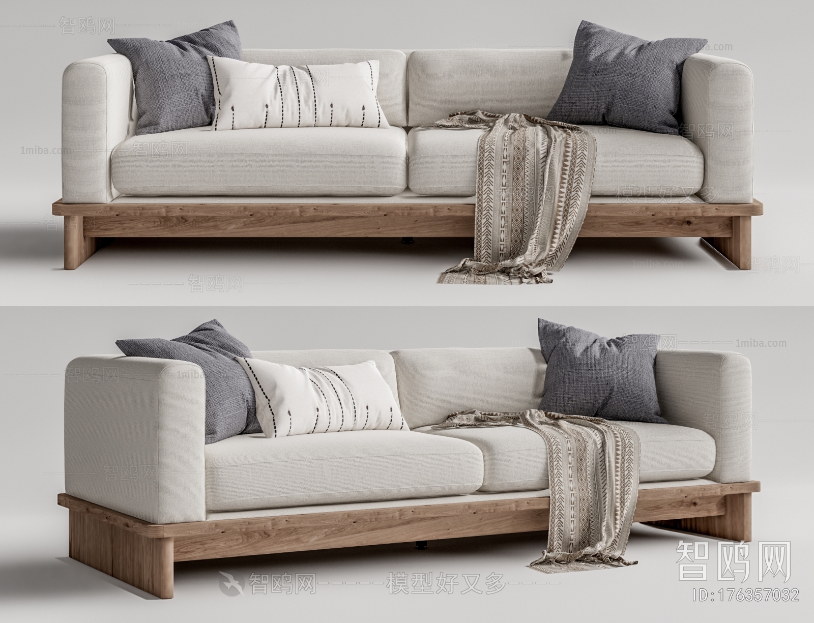 Wabi-sabi Style A Sofa For Two