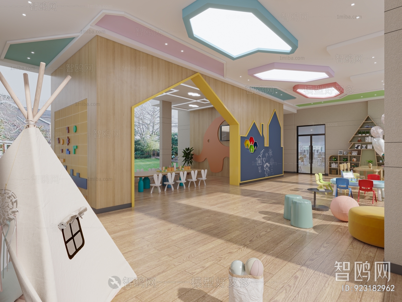 Modern Children's Playroom