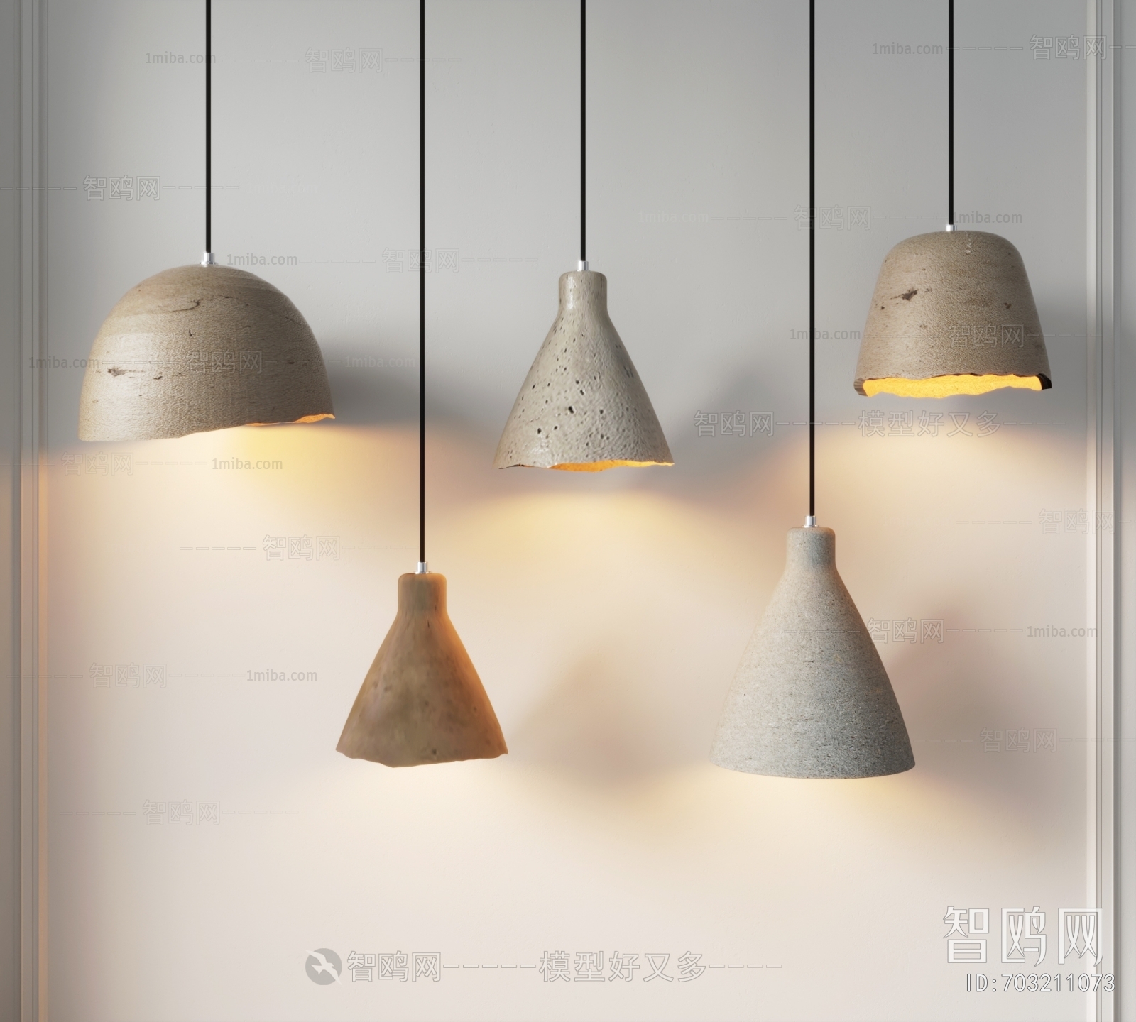 Wabi-sabi Style Droplight