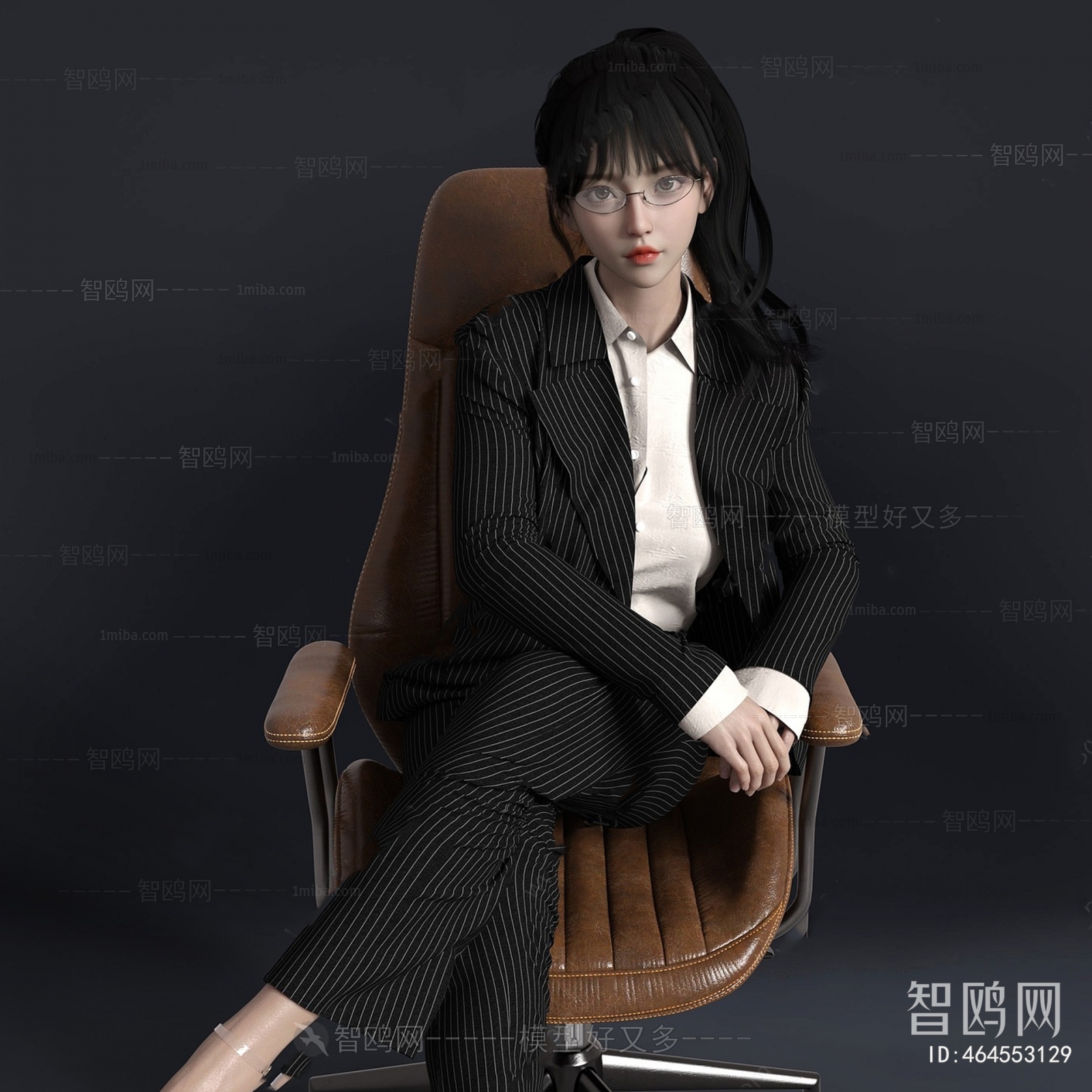 现代办公美女人物